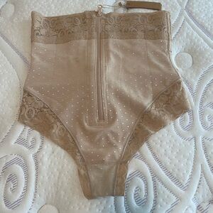 Shapellx Bare Essentials AirSlim High-Waisted Polka Dot Shaping Thong